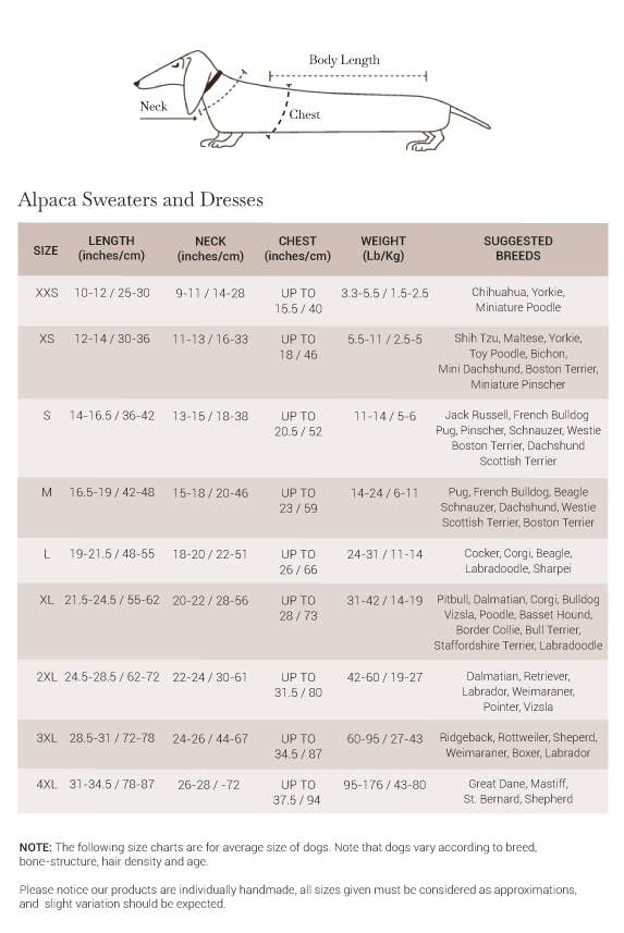 7756323029039 - Forest Chevron Knit koiran alpakkaneule - XL - Muotitassu