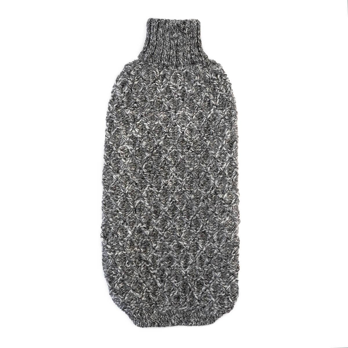 PSAAL05916S - Salt & Pepper Knit 100% koiran alpakkaneule - XS - Muotitassu