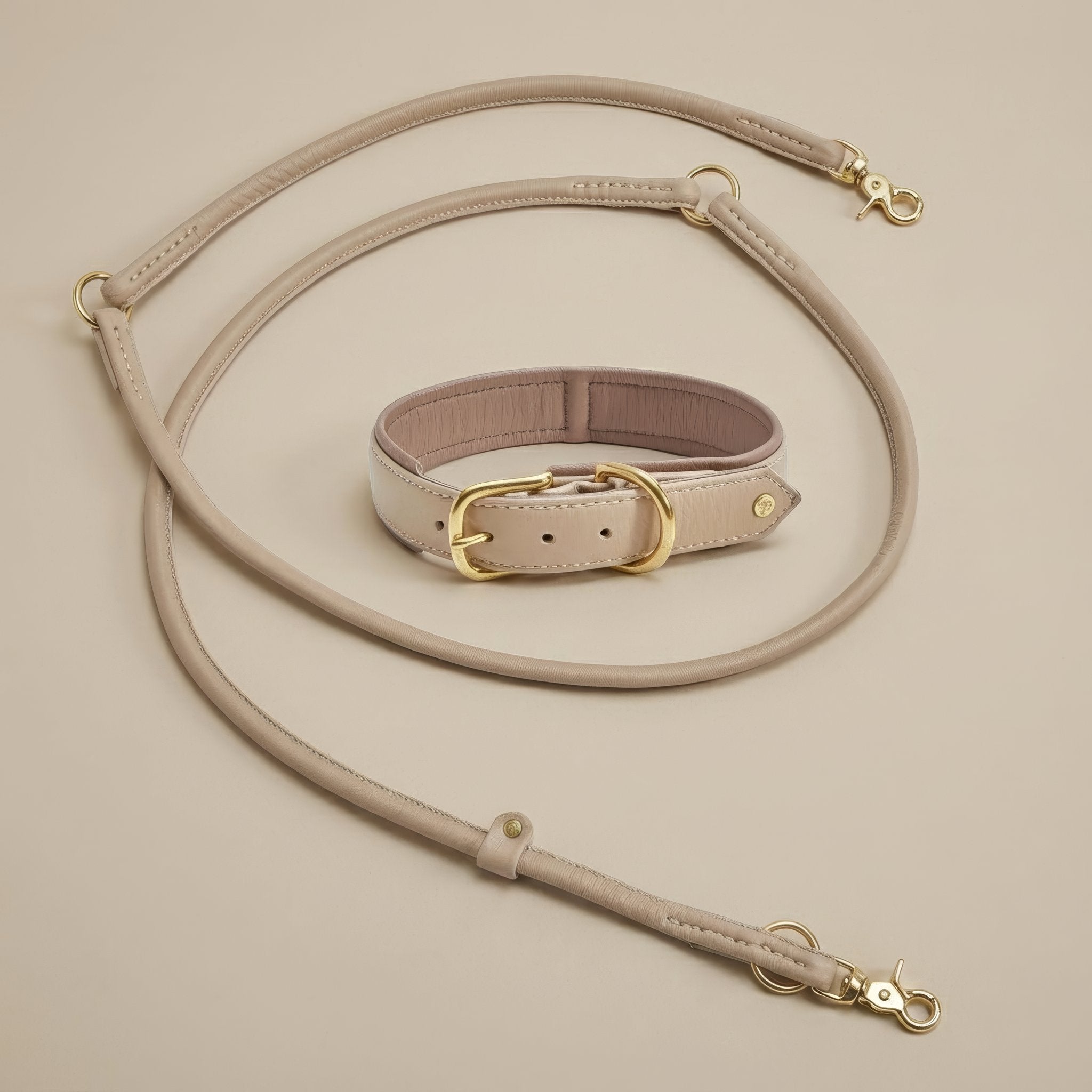 PAMLA05565S - Amici kaulapanta + hihna setti - Ivory - XS - Muotitassu