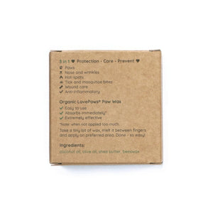 PLOLO05907S - LovePaws® luomu Tassuvaha - 50ml Musta pakkaus - Muotitassu