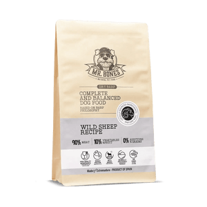 30045 - Dry BARF mufloni – viljaton täysravinto koirille - 3 kg - Muotitassu