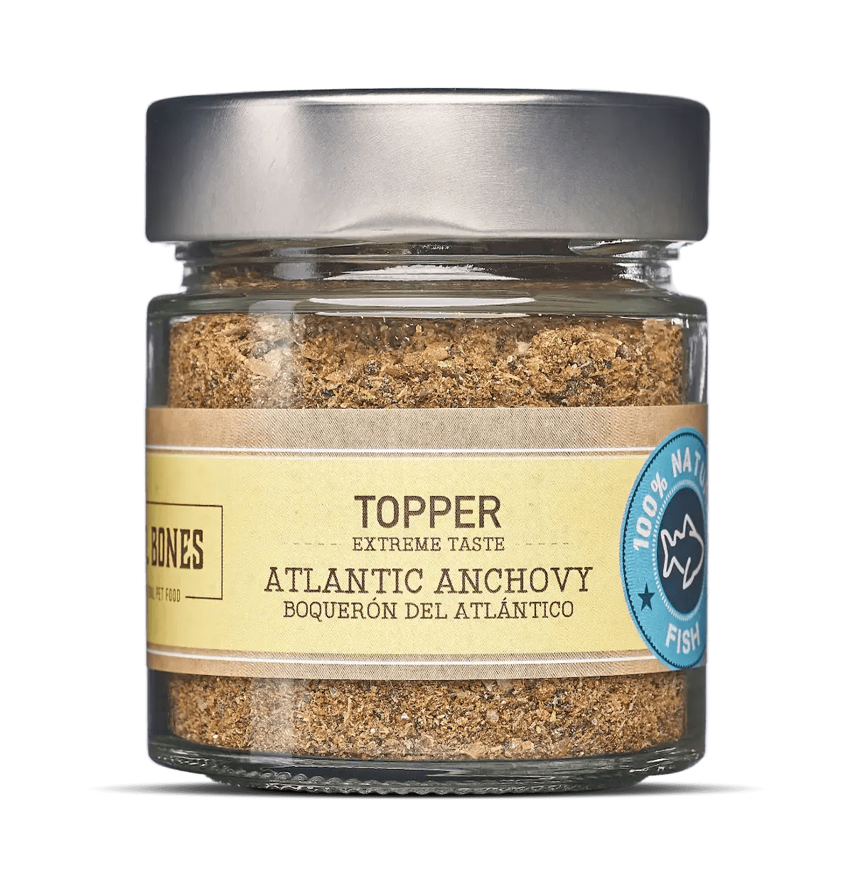 PTOMR05876S - Herkullinen lisuke koirille ja kissoille - Atlantin anjovis - Muotitassu