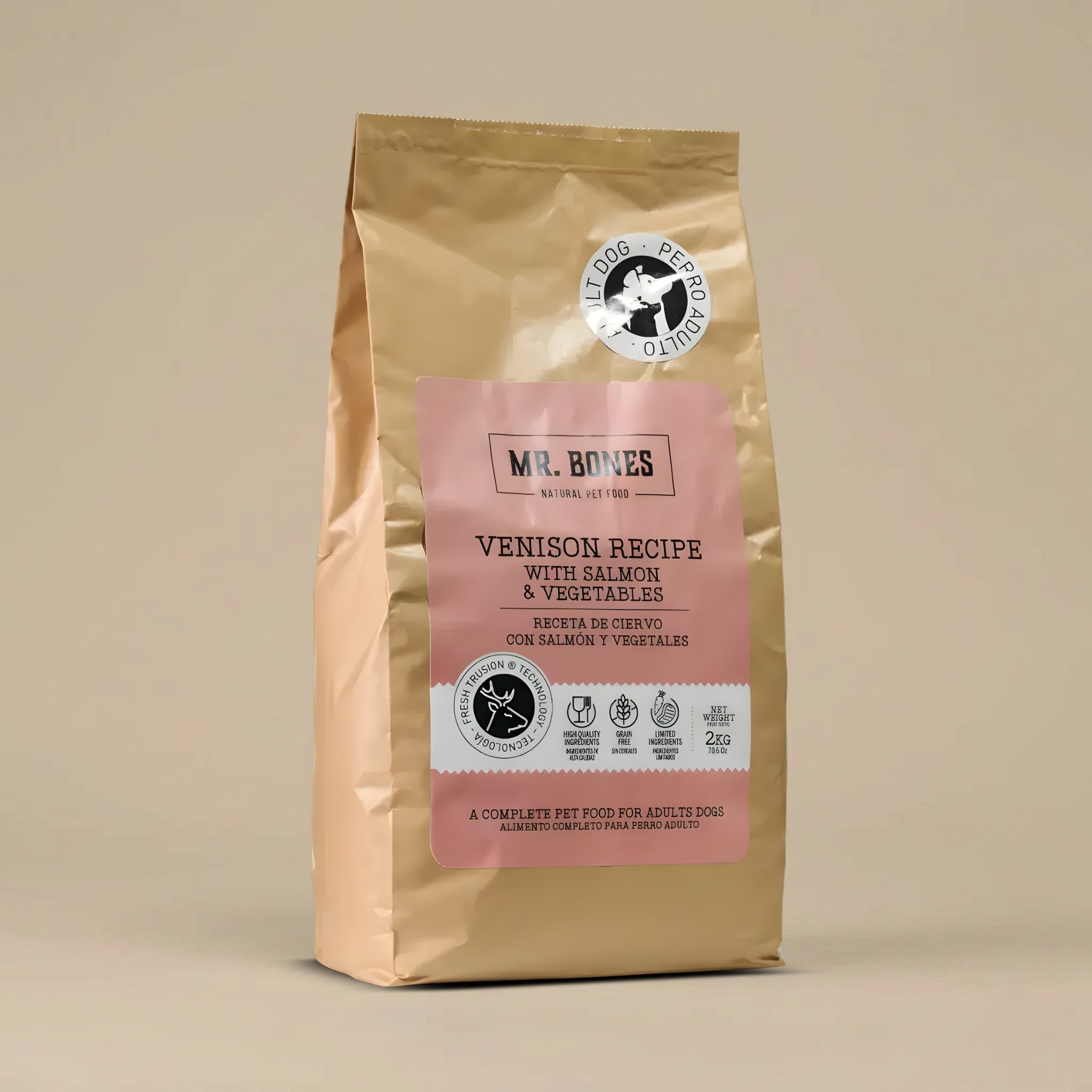 PDRMR05975S - Hypoallergeeninen koiran kuivaruoka - Peura 2kg - Muotitassu