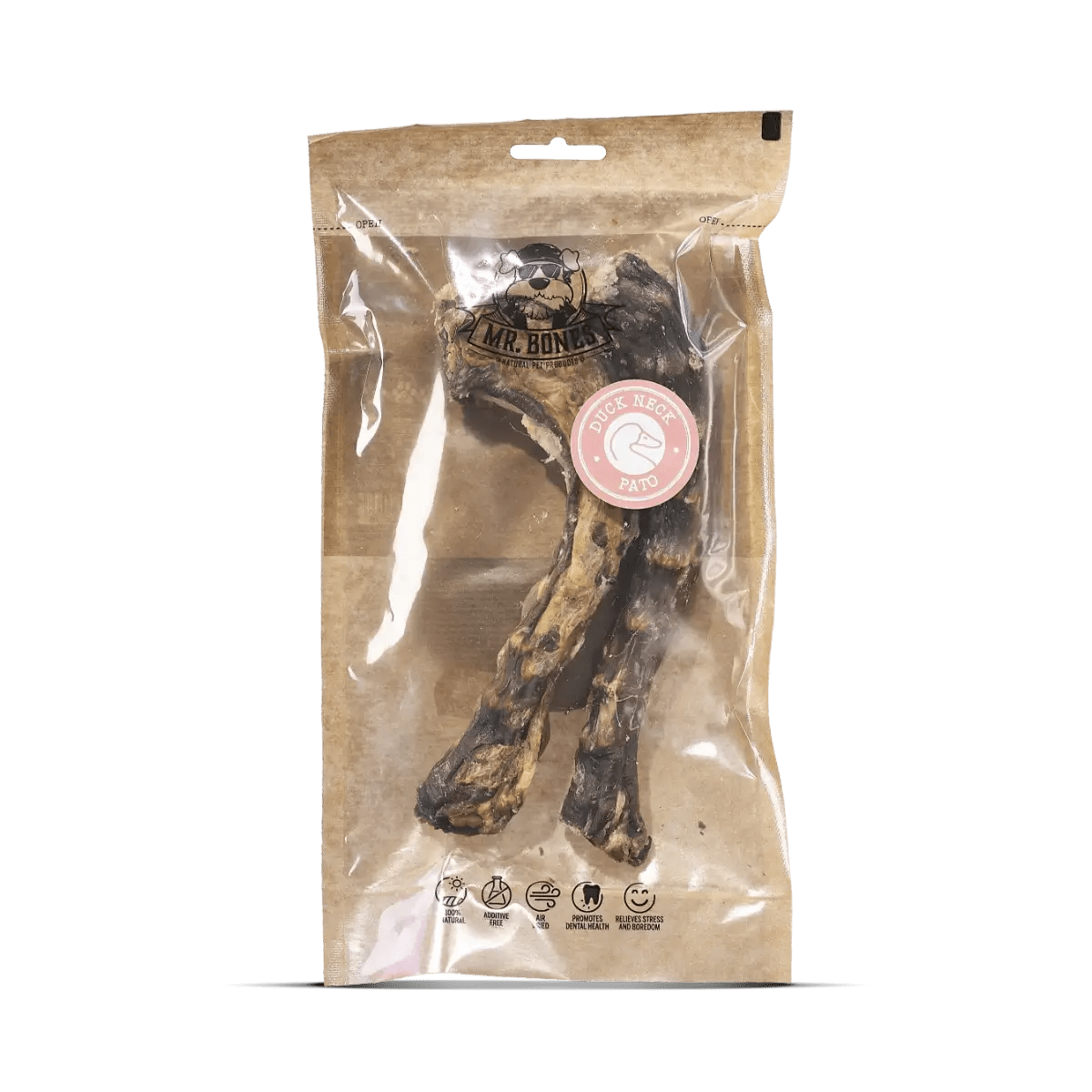 PNAMR05890S - Kuivattu 100% ankan kaula koiralle - Muotitassu