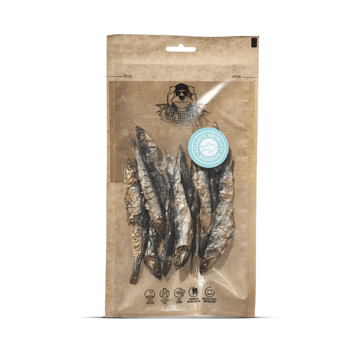 PNAMR05893S - Kuivattu 100% Atlantin anjovis koiralle ja kissalle - Muotitassu