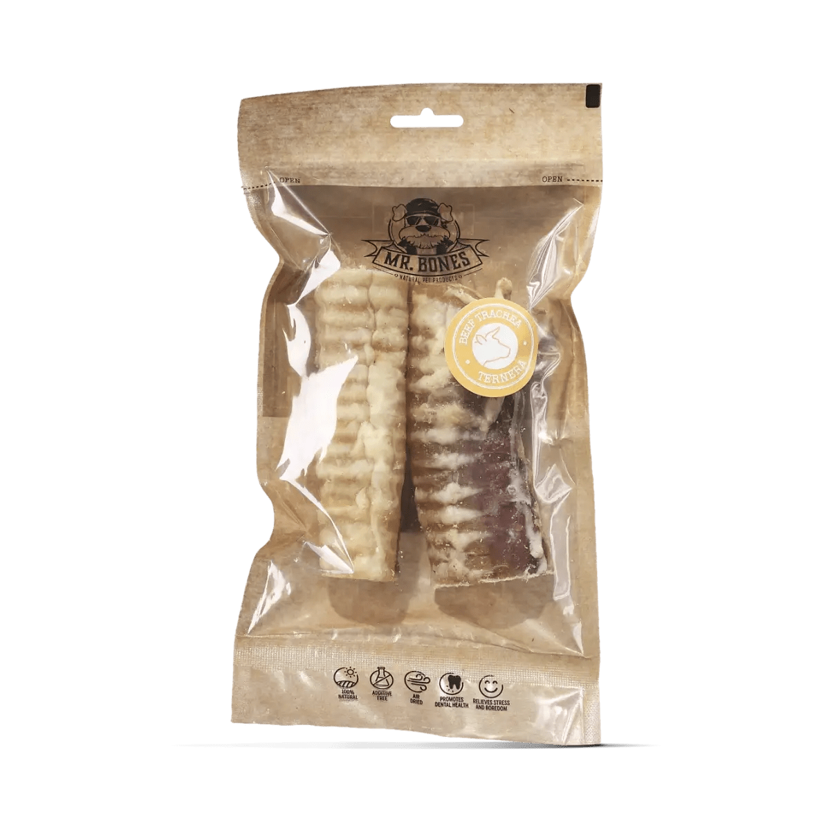 PNAMR05888S - Kuivattu 100% naudan henkitorvi koiralle - Muotitassu