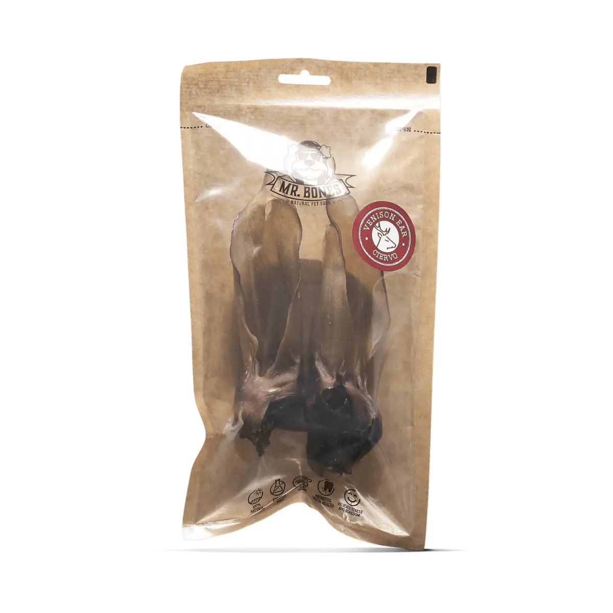 PNAMR05896S - Kuivattu 100% peuran korva koiralle - Muotitassu