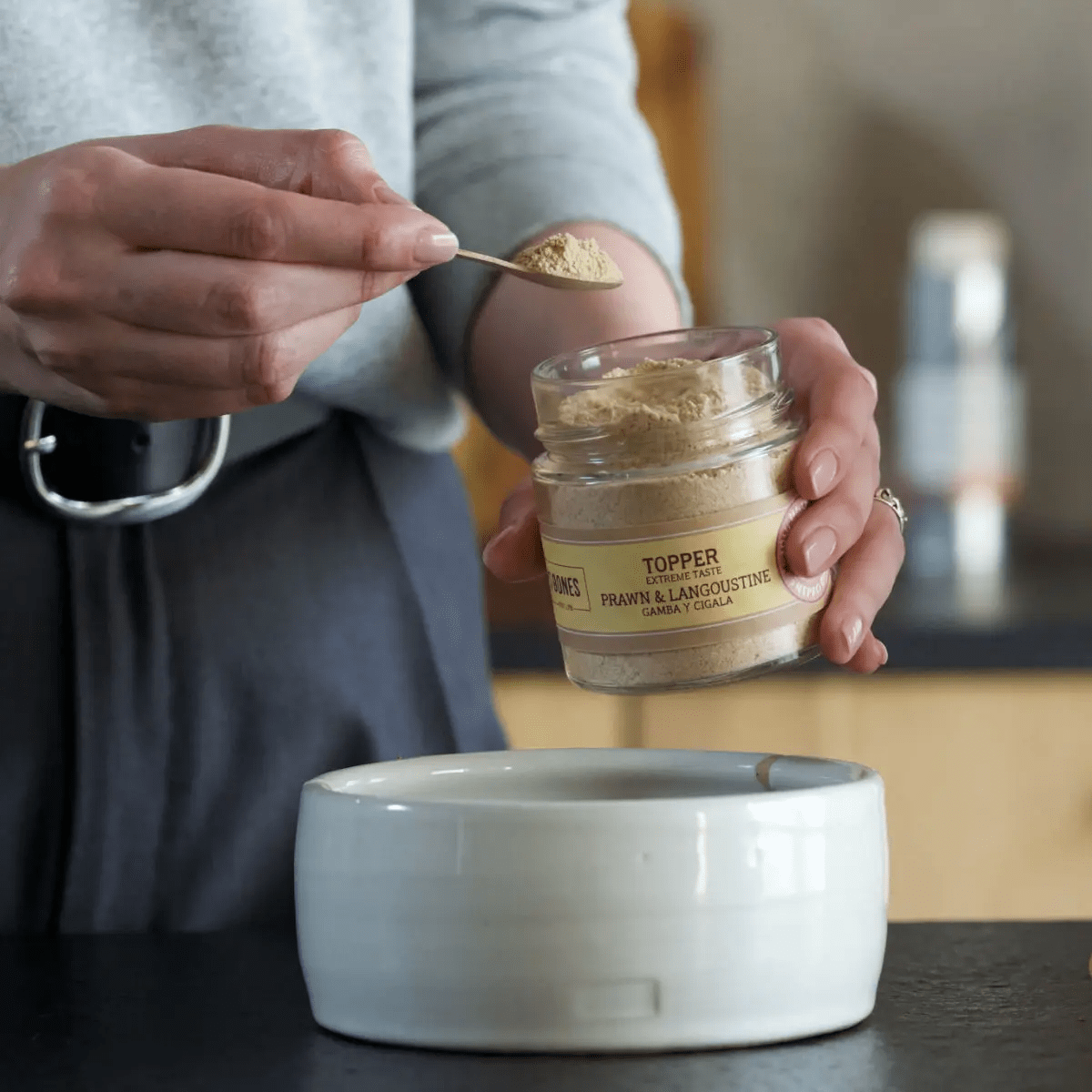 PTOMR05977S - Herkullinen lisuke koirille ja kissoille - Katkarapu - ja keisarirapu - Muotitassu