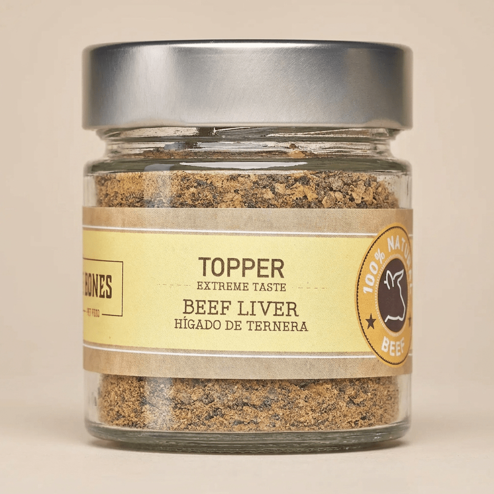 PTOMR05976S - Herkullinen lisuke koirille ja kissoille - Naudan maksa - Muotitassu