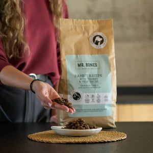 Mr.Bones Hypoallergeeninen koiran kuivaruoka - Jänis 2kg - kuva 2
