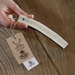 PNAMR05874S - Peuran halkaistu sarvi – luonnollinen puruluu koirille - S (25 - 50g) - Muotitassu