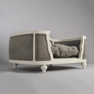 PARLO00465S - Arthur verhoiltu design sänky - Kivipesty harmaa - S (60 x 45 x 34cm) - Muotitassu