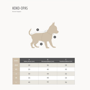 PKOOL02666S - Koiran huppari - Musta - Muotitassu