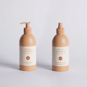 PSHNO01471S - Shampoo ja hoitosuihke tuplapakkaus - LUFT - 2 x 375 ml - Muotitassu