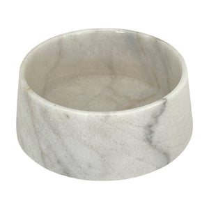 PMAMU00308S - Marmorinen design ruokakulho - Carrara white - 23 cm - Muotitassu